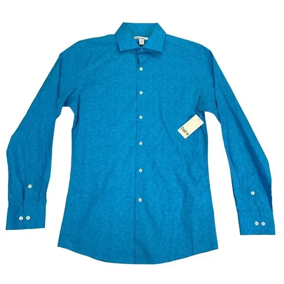 green emerald velvet dress Bar III Slim-Fit Spring Garden Dress Shirt MSRP $70